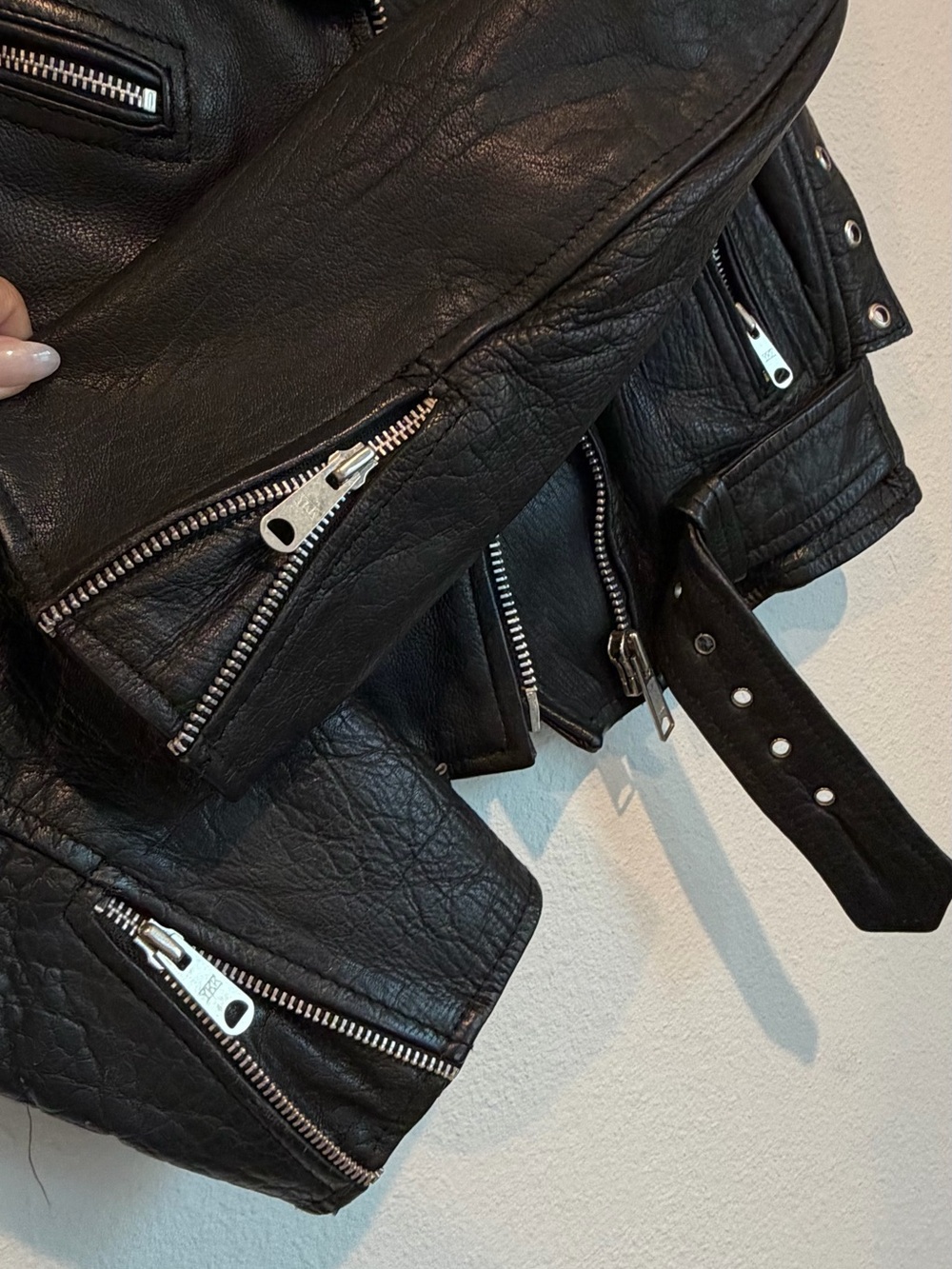 Vintage Genuine Leather Motorcycle Jacket - Picture 2 of 10